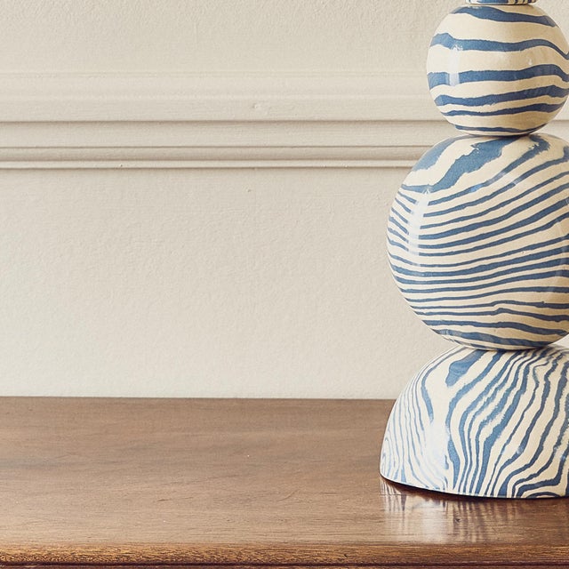 The Edison table lamp is elegant and refined, he takes up little real estate on your table, sideboard, or desk but he...