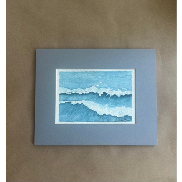 Bring the tranquility of the shoreline indoors with an original watercolor painted on professional watercolor paper. Loose...