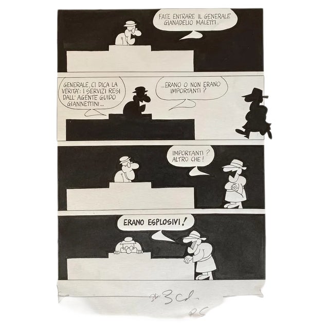 Alfredo Chiappori, China Drawing, 1977 For Sale