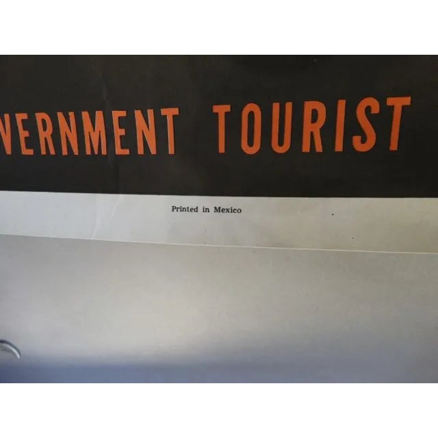 Vintage Mexican Travel Poster For Sale - Image 9 of 9