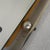 Vintage Faceted Mirror in Aluminum Frame, 1950s For Sale - Image 11 of 12
