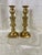 Mid 20th Century Pair of Vintage Solid Brass Candlesticks – Georgian Colonial Style With Octagonal Bases For Sale - Image 5 of 10