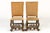 Pair of 17th century italian baroque side chairs. made in northern italy, these chairs feature a charming, original...