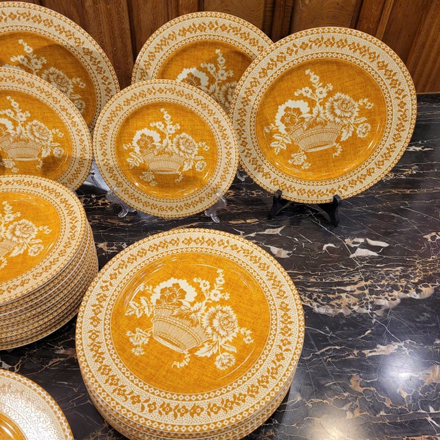 Vintage French Dinnerware Set, 1990s, Set of 54 For Sale - Image 10 of 18