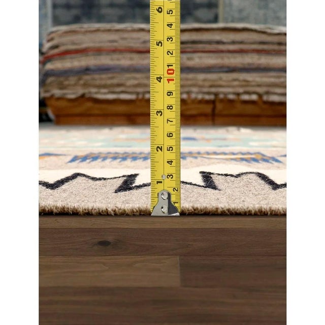 2010s Tuscany Wool Mocha Area Rug, 6' 0'' X 9' 0'' For Sale - Image 5 of 6