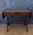 Spanish Regency Revival Drop-Leaf Writing Table with Leather Top, 1940s For Sale - Image 12 of 15