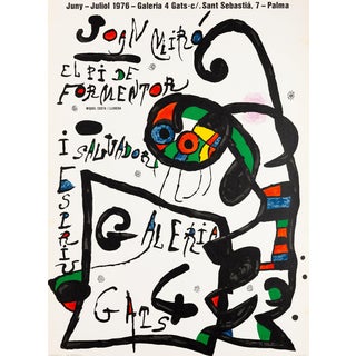 Joan Miro, The Dancer's Flight, Lithograph For Sale