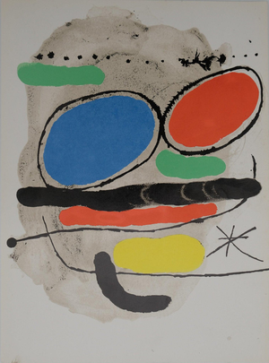 Joan Miro, Tapis de Tarragona XV, Lithograph