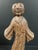 Late 20th Century Folk Art Carved Wooden Jack O Lantern Ghost Statue For Sale - Image 5 of 7