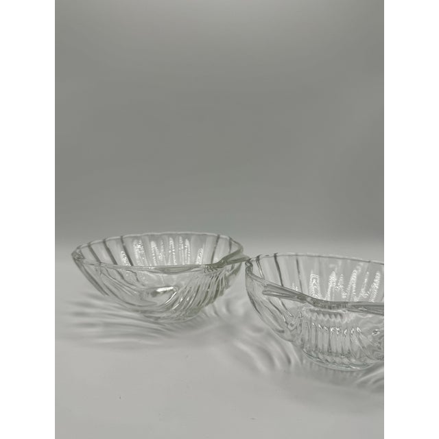 Modernist Seashell Shaped Bowl, Trinket - Pair For Sale - Image 4 of 11