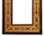 Native American Vintage Hudson River Inlay Beveled Mirror - "Navajo Princess Mirror" For Sale - Image 3 of 8