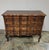 Early 20th C French Louis XV Provincial Carved Oak Arbalète Commode or Chest of Drawers For Sale - Image 10 of 13