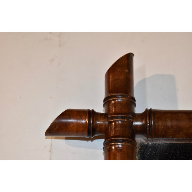 Faux Bamboo Mirror From France, Circa 1900 For Sale - Image 9 of 11