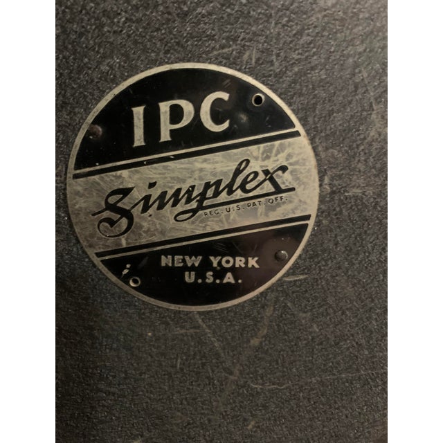 1940s Sps Simplex Sound 35mm Projectors & Films- 2 Pieces For Sale - Image 9 of 13