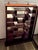 Chinese Vintage Chinese Solid Rosewood Oriental Wall Curio For Sale - Image 3 of 14