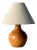 Vintage Scandinvian Hand Turned Maple Wood Table Lamp, 1960 For Sale