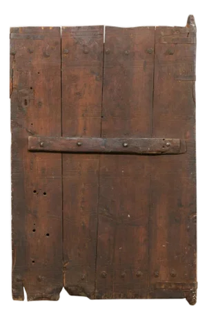 19th Century Turkish Wooden Door