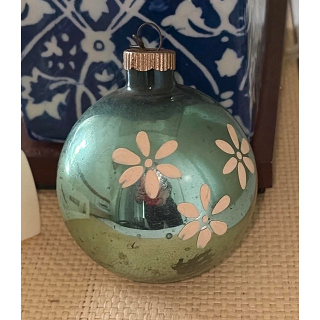 Shiny Brite Mercury Glass Ornaments - Set of 9 For Sale - Image 11 of 12