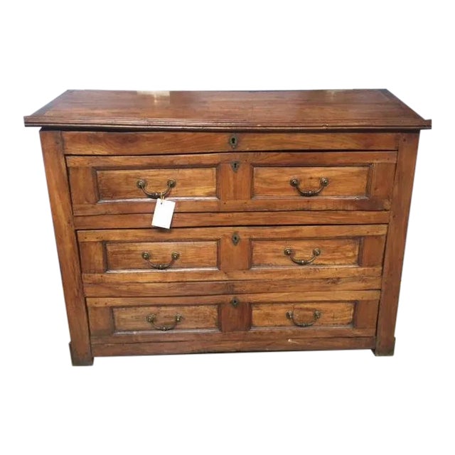 19th C Italian Slant Front Desk/Commode....walnut For Sale