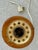 1970’s Vintage ‘Felice Antonio Botta Style’ Table Lamp Constructed of Alternating Wood and Lucite Stacked Circles, Art Deco, MCM Style For Sale - Image 9 of 12