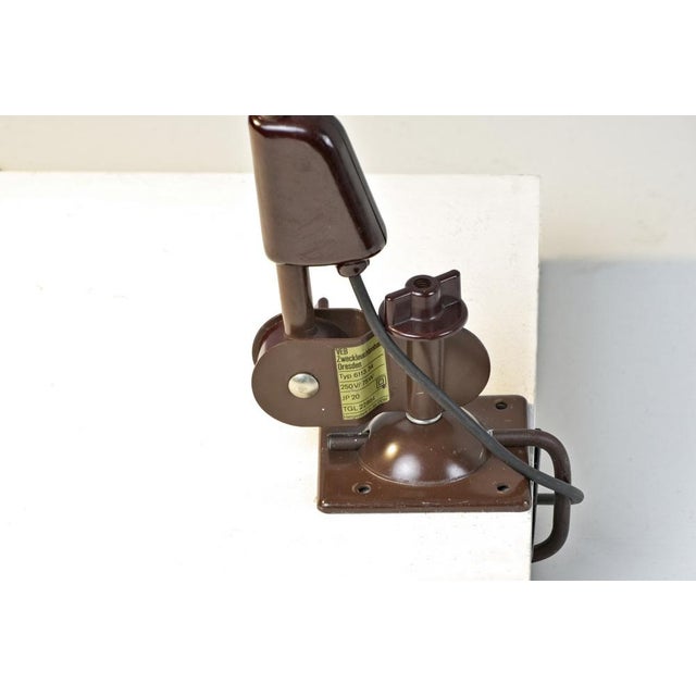JP20 Articulated Light from VEB Zweckleuchtebau, Germany, 1970s For Sale - Image 9 of 11