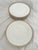 Late 19th Century Set of 8 Gold & Blue Rim Dinner Plates by C. Ahrenfeldt For Sale - Image 5 of 8