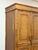 Mid 20th Century Coastal Boho Faux Bamboo Wicker Rattan Armoire Wardrobe Combo With Foldout Desk For Sale In Tampa - Image 6 of 15