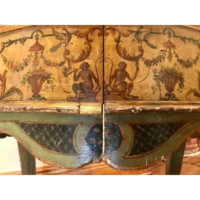 17th Century 17th Century/18th Century Italian Rococo “Lacca Comodino” Commode For Sale - Image 5 of 13