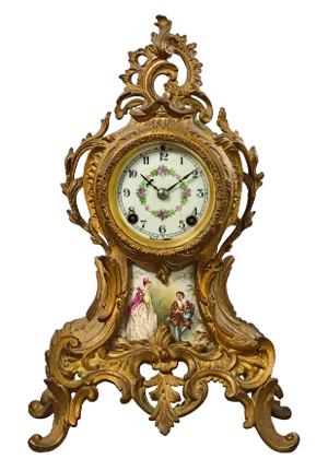Mid 19th Century Antique New Haven Clock