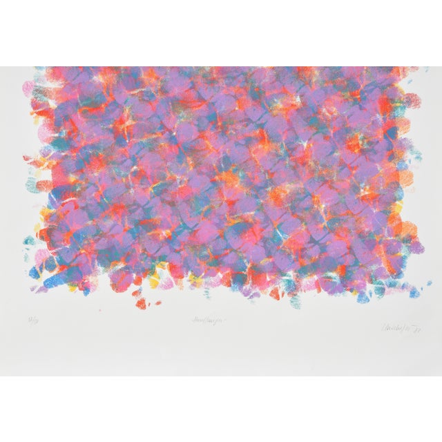 Peter Reichenberger, Actions (Fingerprints), #37/50, 1982, Screenprint and Vellum For Sale - Image 8 of 15