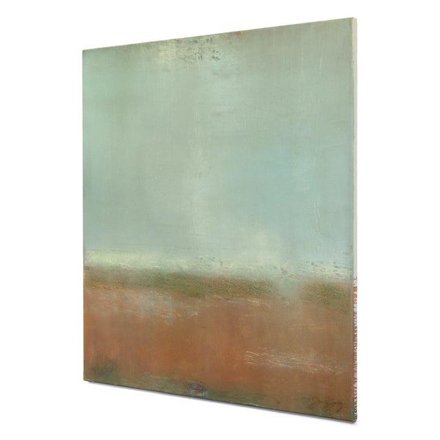 Contemporary Awh 353 - Original Minimalist Abstract Colorfield Oil Painting on Canvas For Sale - Image 3 of 9