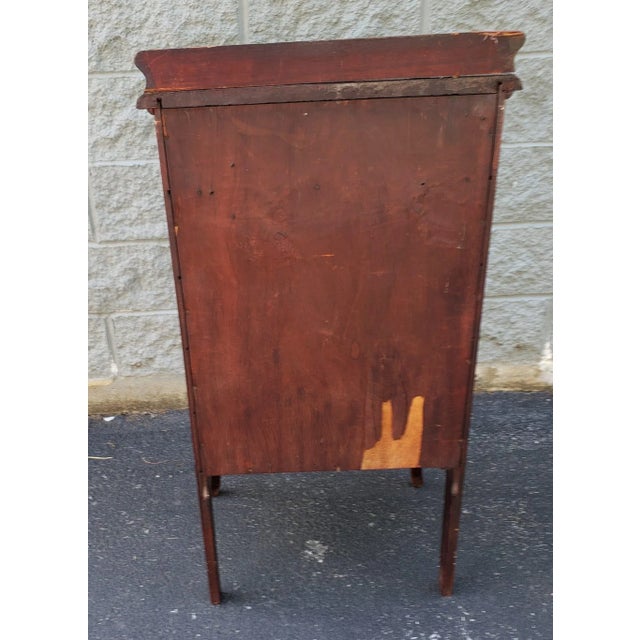 Brown Late 19th Century Victorian Mahogany Sheet Music Cabinet For Sale - Image 8 of 9