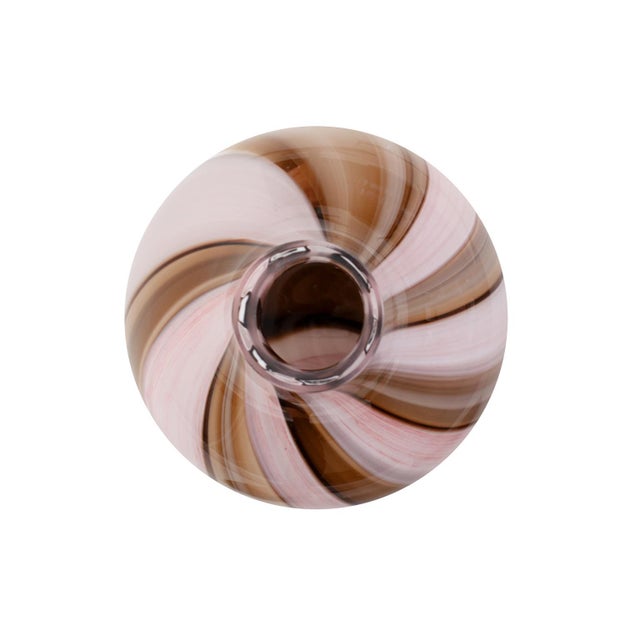 2020s Neapolitain Glass Vase- Medium For Sale - Image 5 of 10