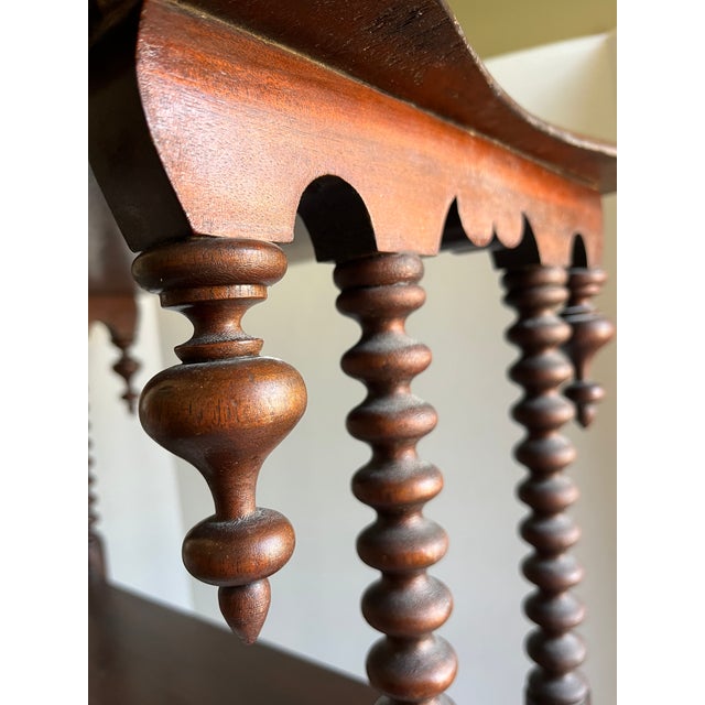 Victorian Side Table With Shelf, Walnut, Late 19th Century For Sale - Image 10 of 13