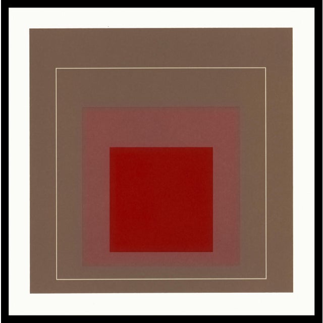 1966 Lithograph "WLS-lV" by Josef Albers For Sale