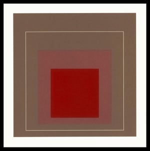 1966 Lithograph "WLS-lV" by Josef Albers