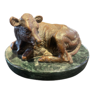 Bronze by Cynthia Rigden - 1943-2018 Calf 15/23 Original Az Artist