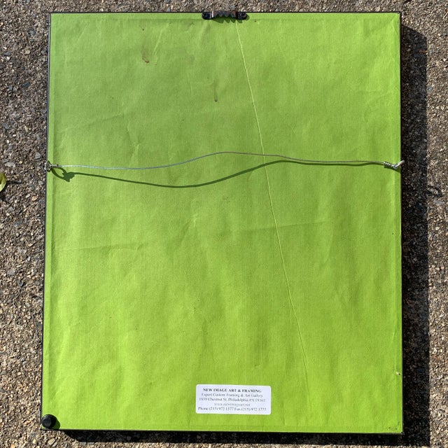 Vintage Original Pen and Ink Drawing of a Man For Sale - Image 4 of 5