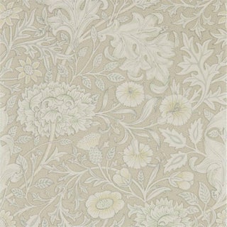 Morris & Co Double Bough Wallpaper in Pewter For Sale
