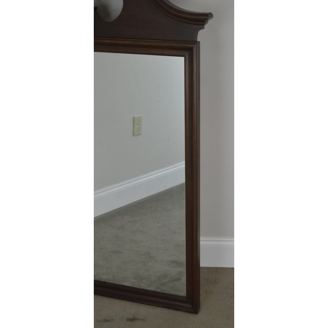 Ethan Allen Court Cherry Arch Top Mirror Chairish