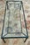 Early 20th Century Vintage Neoclassical Style Iron and Brass Glass Top Coffee Table For Sale - Image 5 of 12