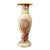 Rare Onyx Marble Floor Vase – 24" X 8" Decorative Vase by Zarva Stone For Sale