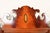 1980s Baker Furniture Style Chippendale Carved Flame Mahogany Wall Mirror For Sale - Image 5 of 10