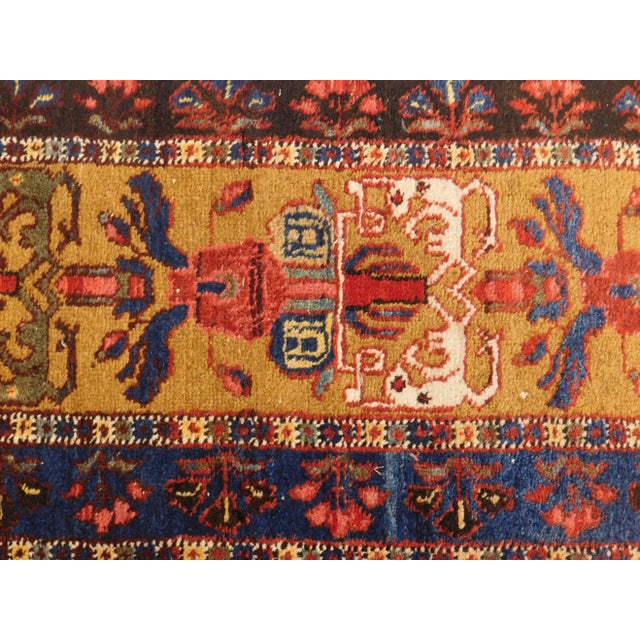 Persian Vintage Persian Tabriz Rug For Sale - Image 3 of 13