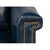 Wood Pair of Classic Blue Leather Chairs For Sale - Image 7 of 13