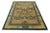 Mid 18th Century Mid-19th-Century Antique Ningxia Rug, Gold With Geometric Patterns - Rug & Kilim For Sale - Image 5 of 7