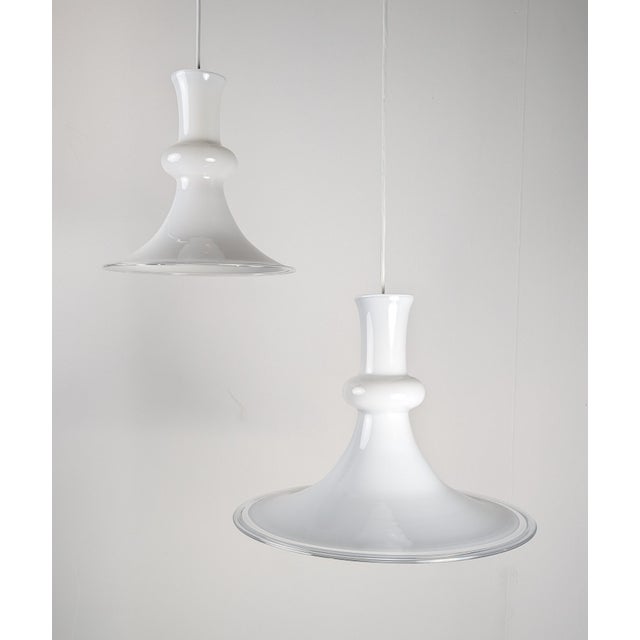 Royal Copenhagen Pendant Lamps for Royal Copenhagen, 1970, Set of 2 For Sale - Image 4 of 9