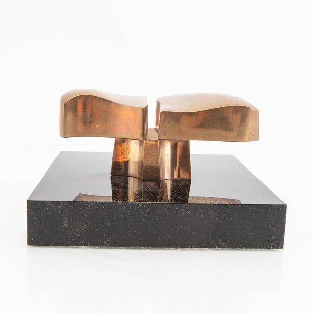 José Luis Sanchez, Abstract Sculpture, 1970s, Bronze For Sale - Image 6 of 6