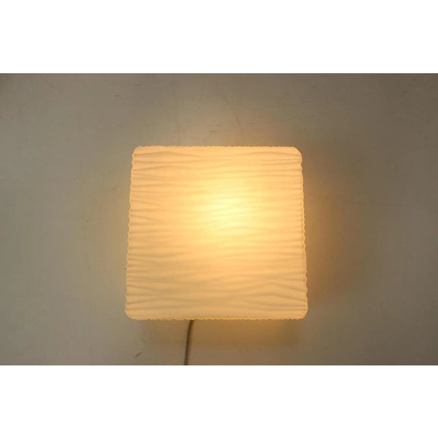 Mid-Century Wall Lamp from Valašské Meziříčí, 1960s For Sale - Image 6 of 8