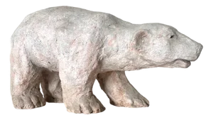 Glazed Ceramic Polar Bear, 1970s